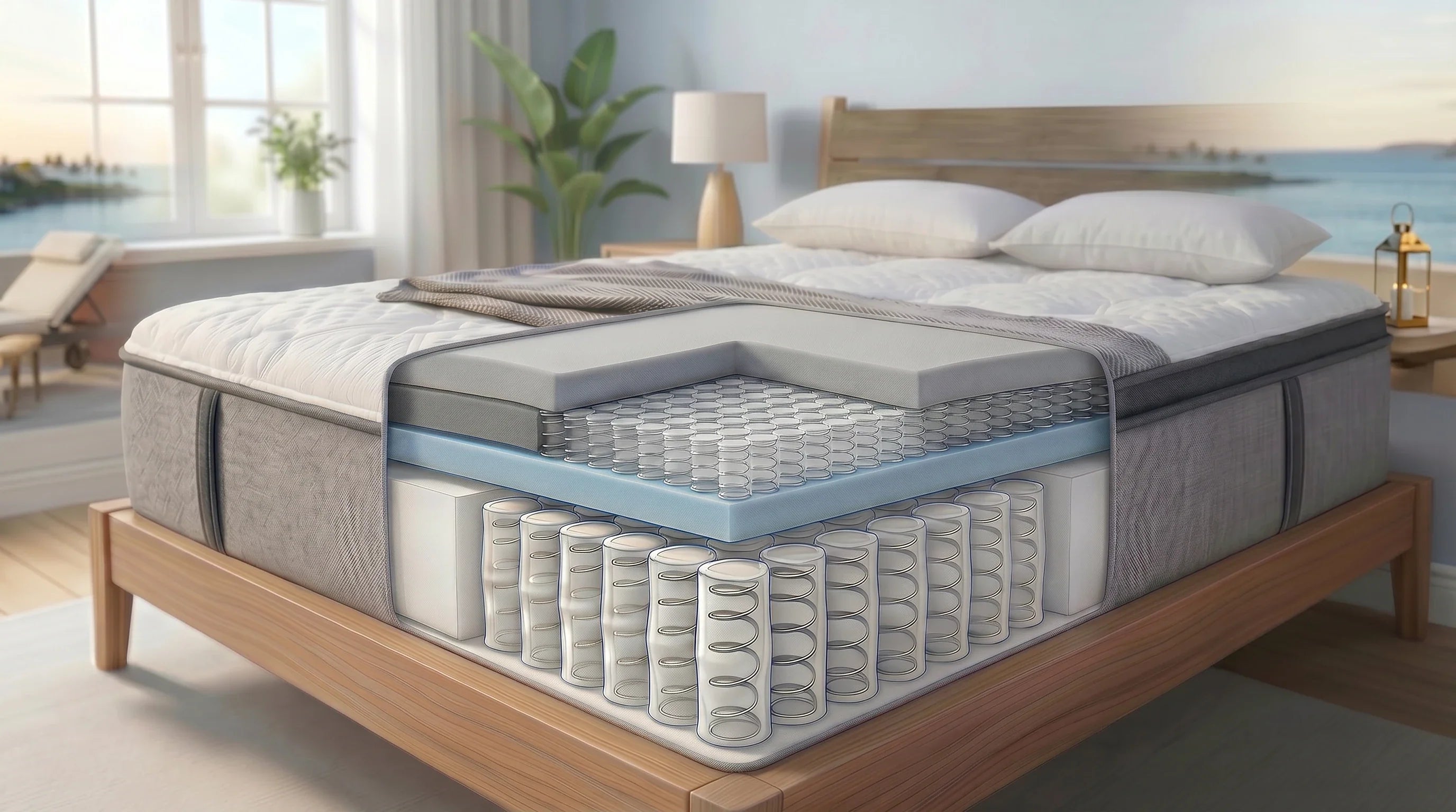 sleeppros dual coil innerspring