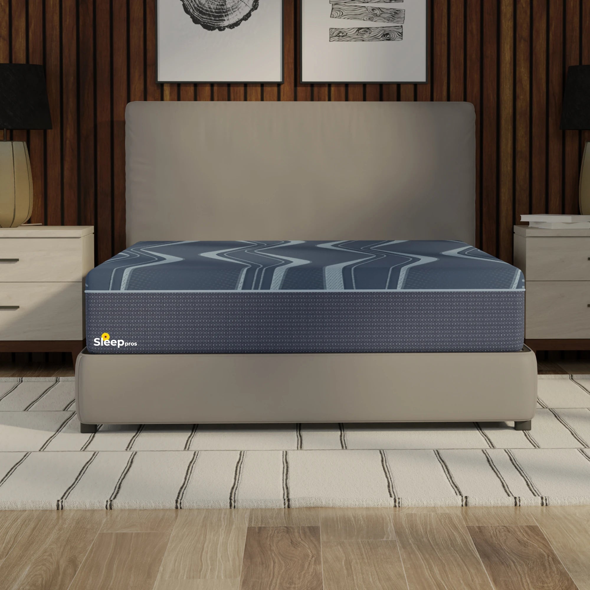 sleeppros active zoned reactive foam mattress