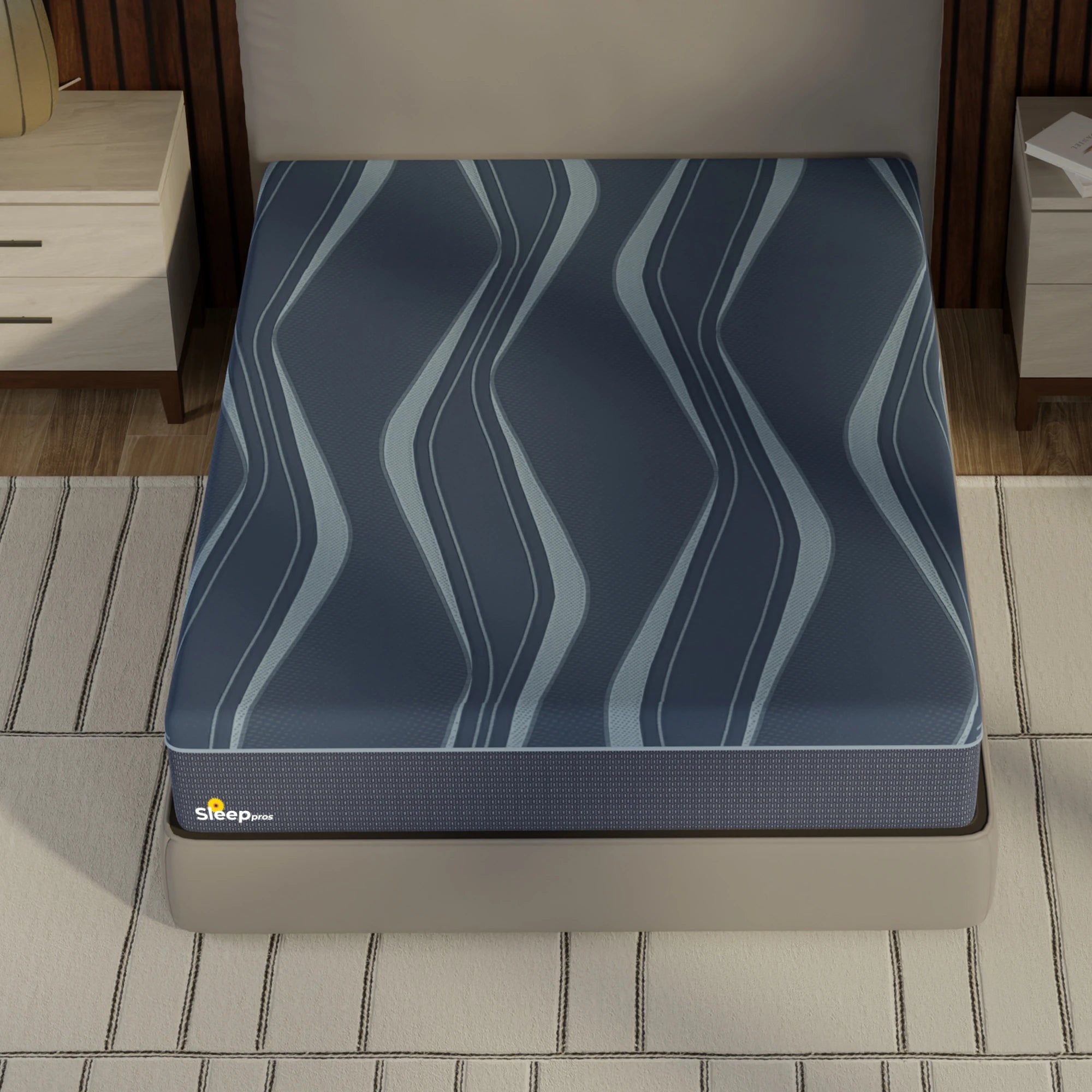 sleeppros active zoned reactive foam mattress