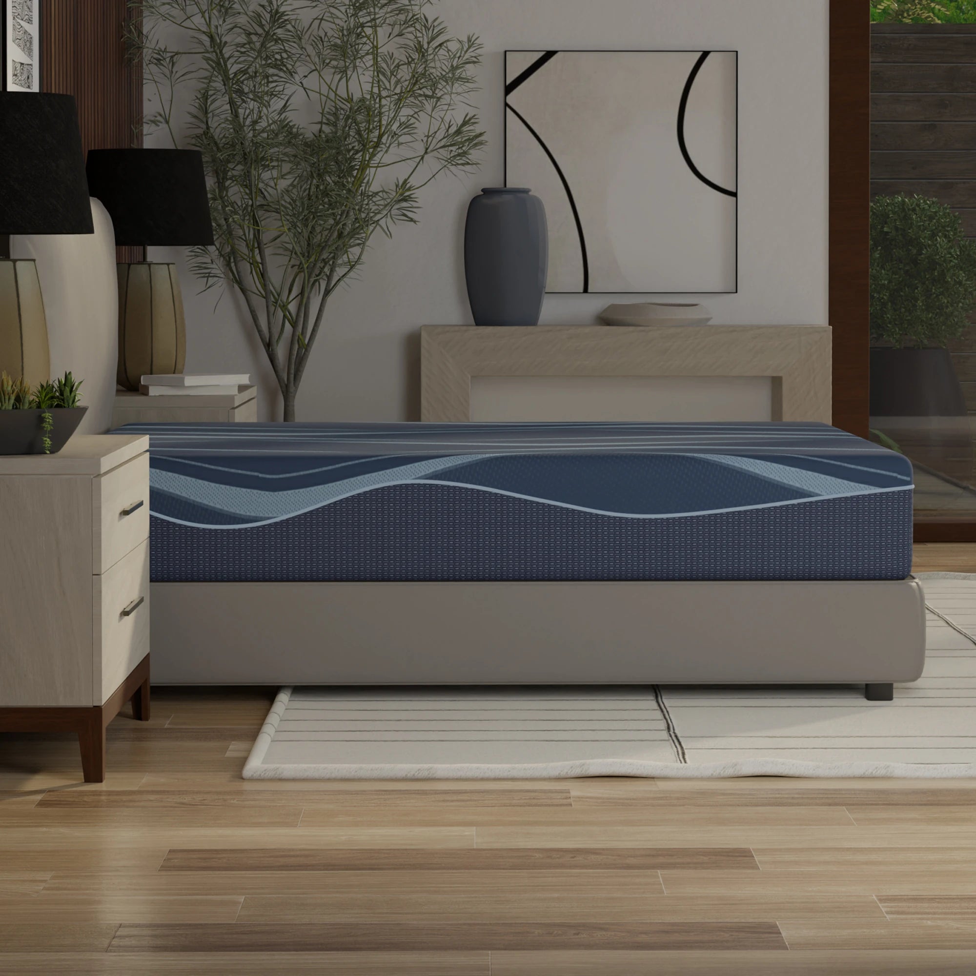 sleeppros active zoned reactive foam mattress