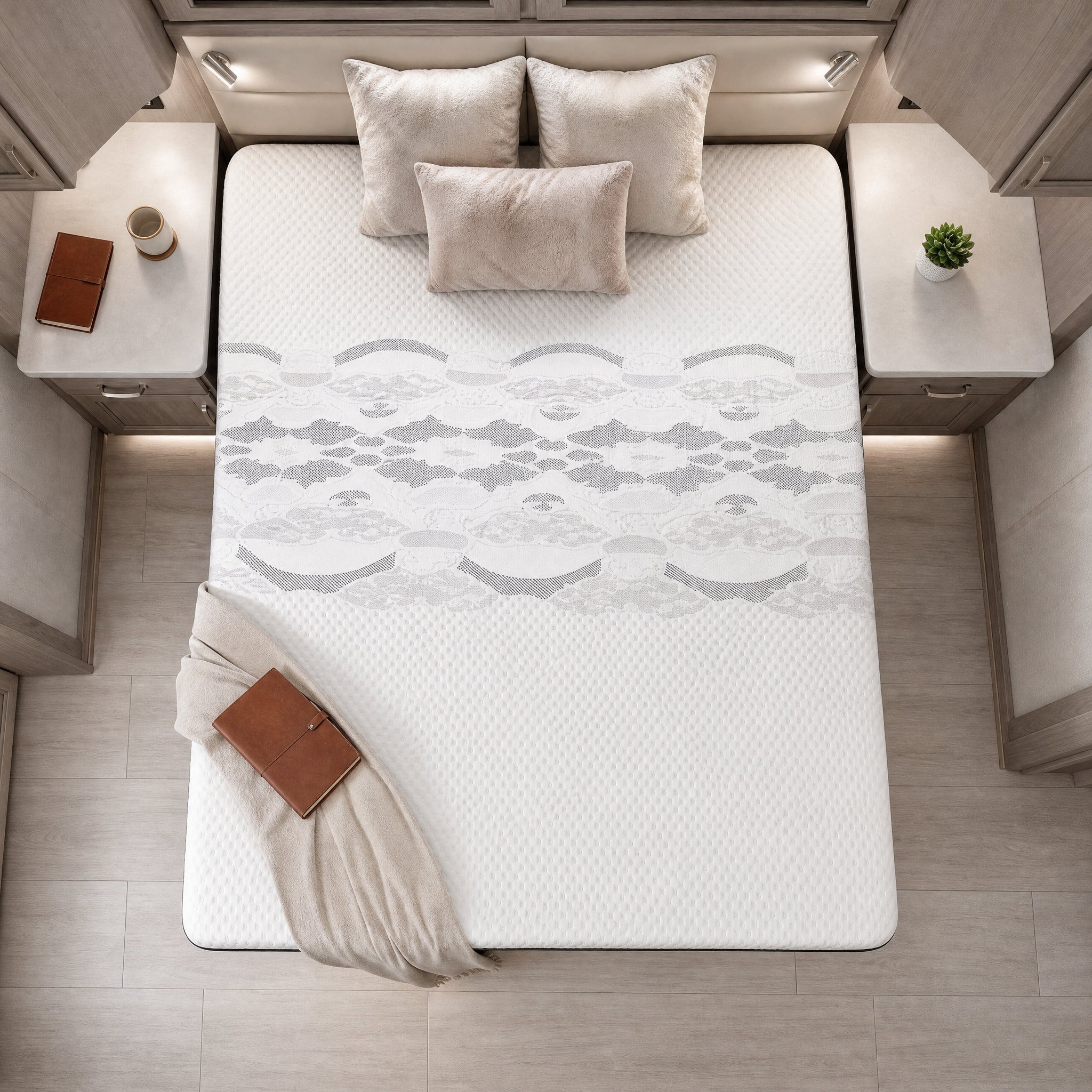 9.5" Ultra Bear Digital Airbed RV Mattress by Bear Beds