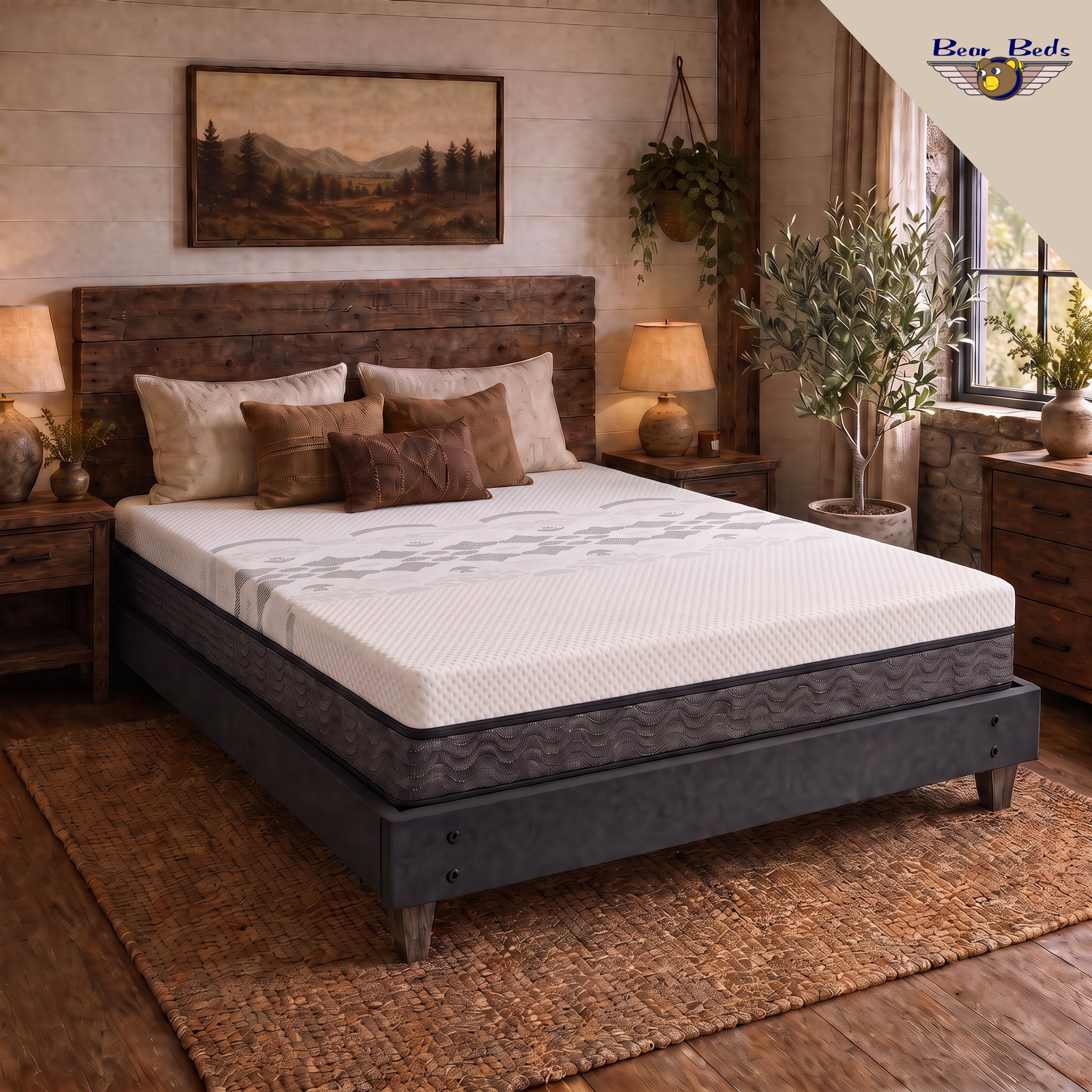 9.5" Ultra Bear Digital Airbed Mattress by Bear Beds
