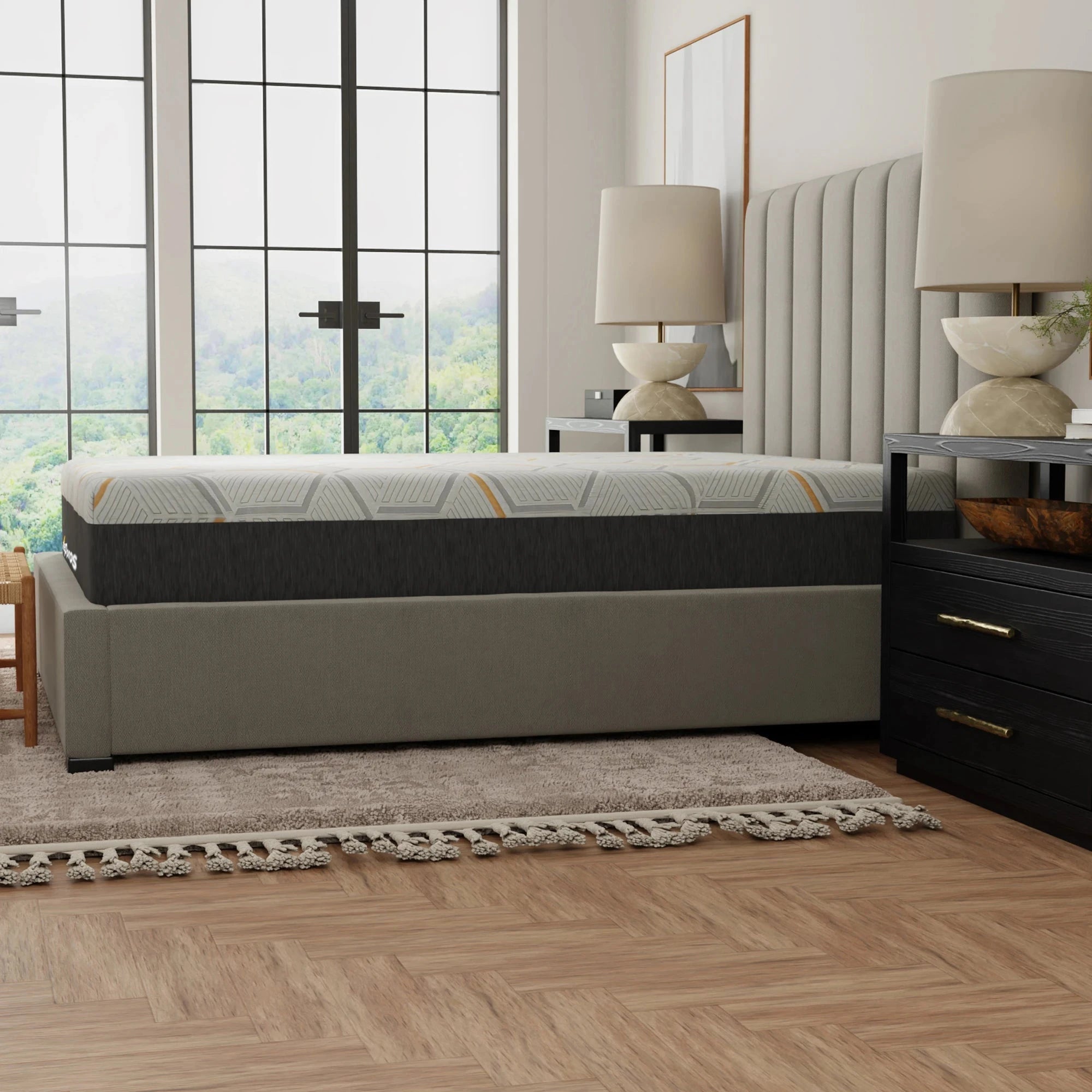 sleeppros copper gel infused memory foam