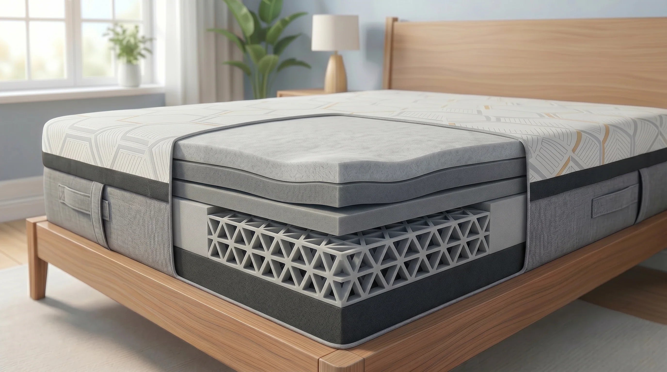 sleeppros gel infused memory foam mattress