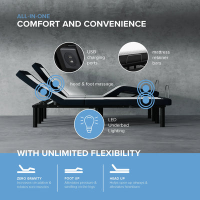 sleeppros ultimate adjustable base